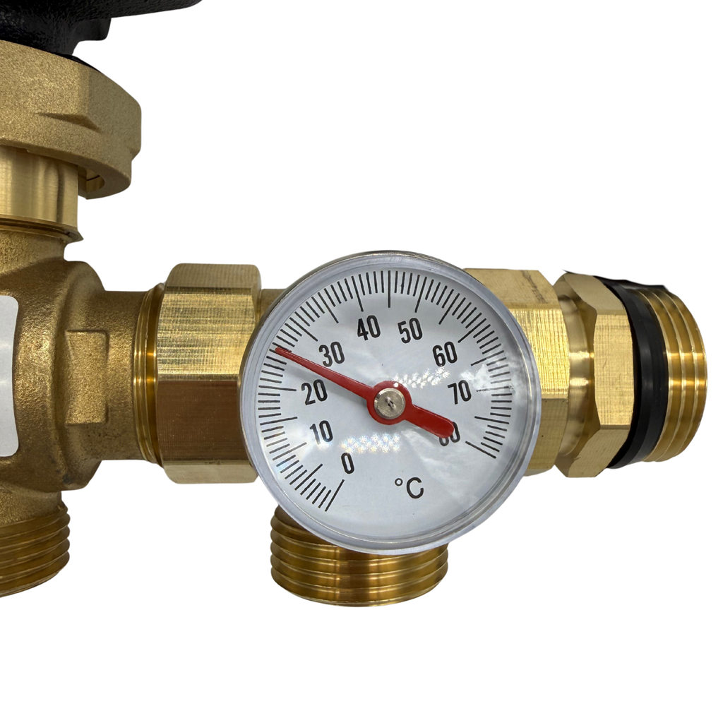 Underfloor Heating Pump & Mixing Valve Set - Grundfos UMP3 Auto, Blending Valve, for UFH Manifolds | Braxtherm