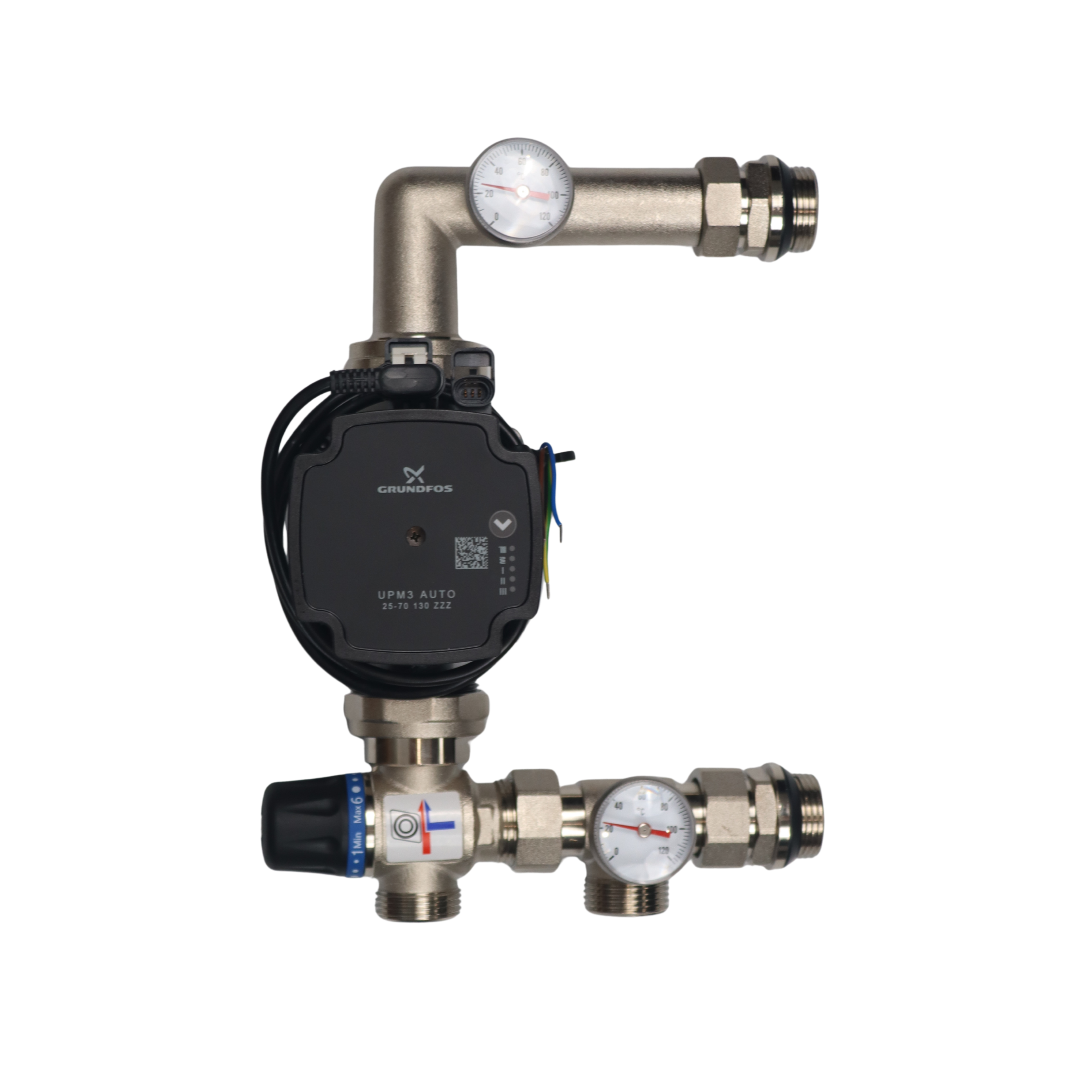 Underfloor Heating Blending Valve UFH Pump Mixer Set Grundfos UMP3 AUTO
